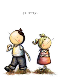 go away.